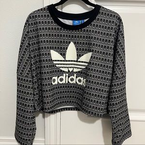 Adidas Pavao Cropped Sweater Medium